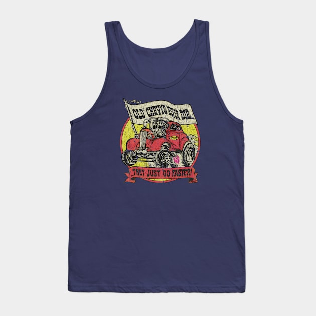 Old Chevys Never Die 1972 Tank Top by JCD666